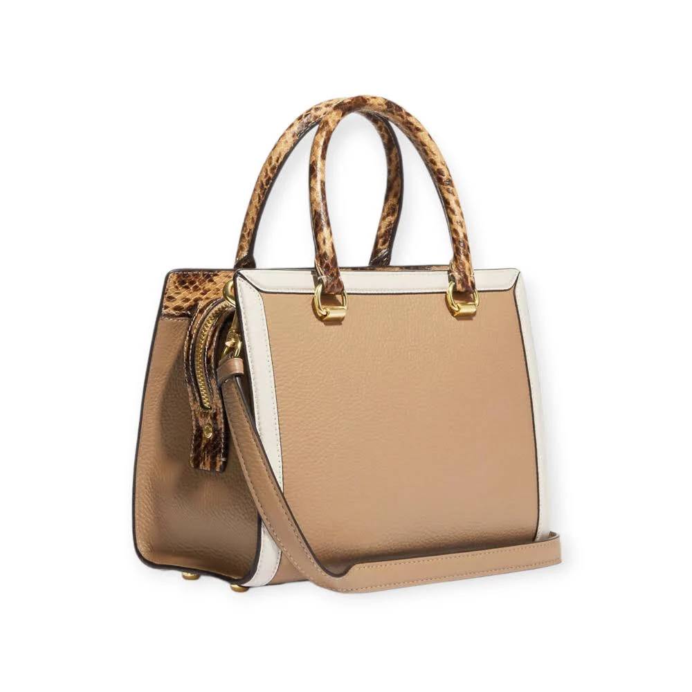 Original Coach Grace Carryall in Colorblock in Beige