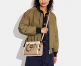 Original Coach Grace Carryall in Colorblock in Beige