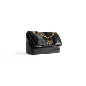 Balenciaga Women's Monaco Small Chain Bag in Black