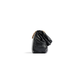 Balenciaga Women's Monaco Small Chain Bag in Black