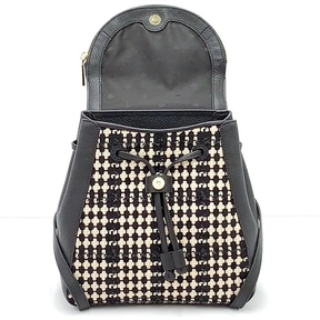 Original Kate Spade Leila Tweed Fabric Medium Backpack