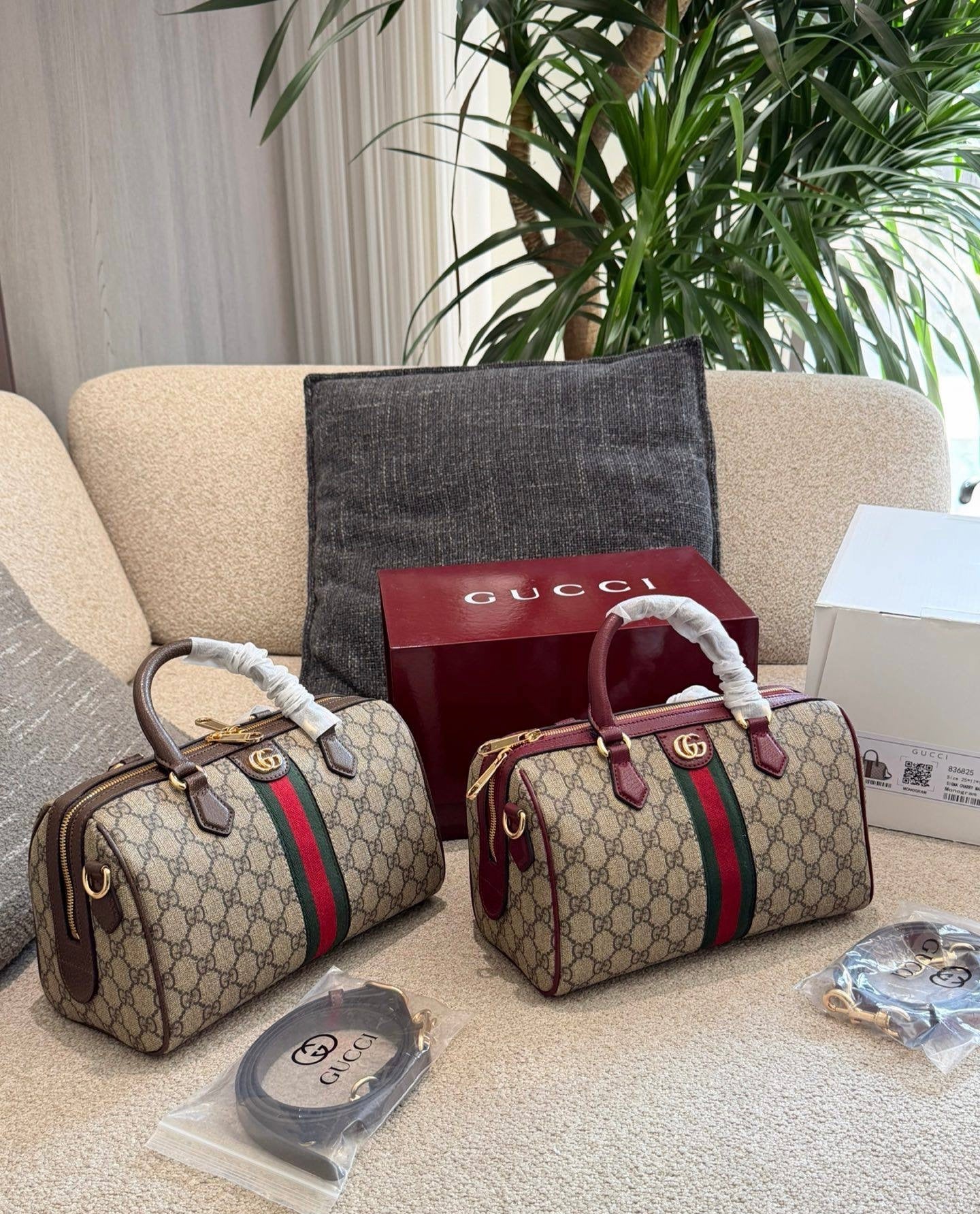 Gucci Ophidia Medium Boston Bag