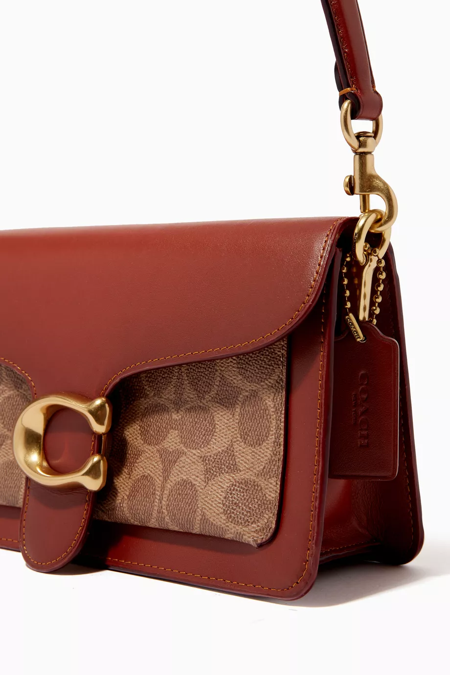 Coach Tabby 26 Signature-print Shoulder Bag in Coated-canvas & Leather