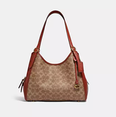 Coach Lori Shoulder Bag In Signature Canvas