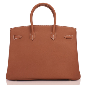 Hermès Birkin Camel Leather Gold Hardware