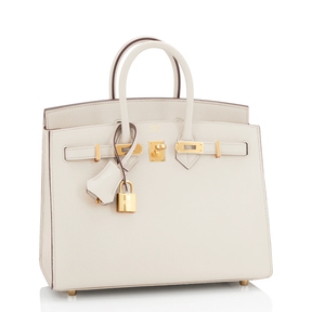 Hermès Birkin White Leather Gold Hardware