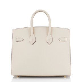 Hermès Birkin White Leather Gold Hardware