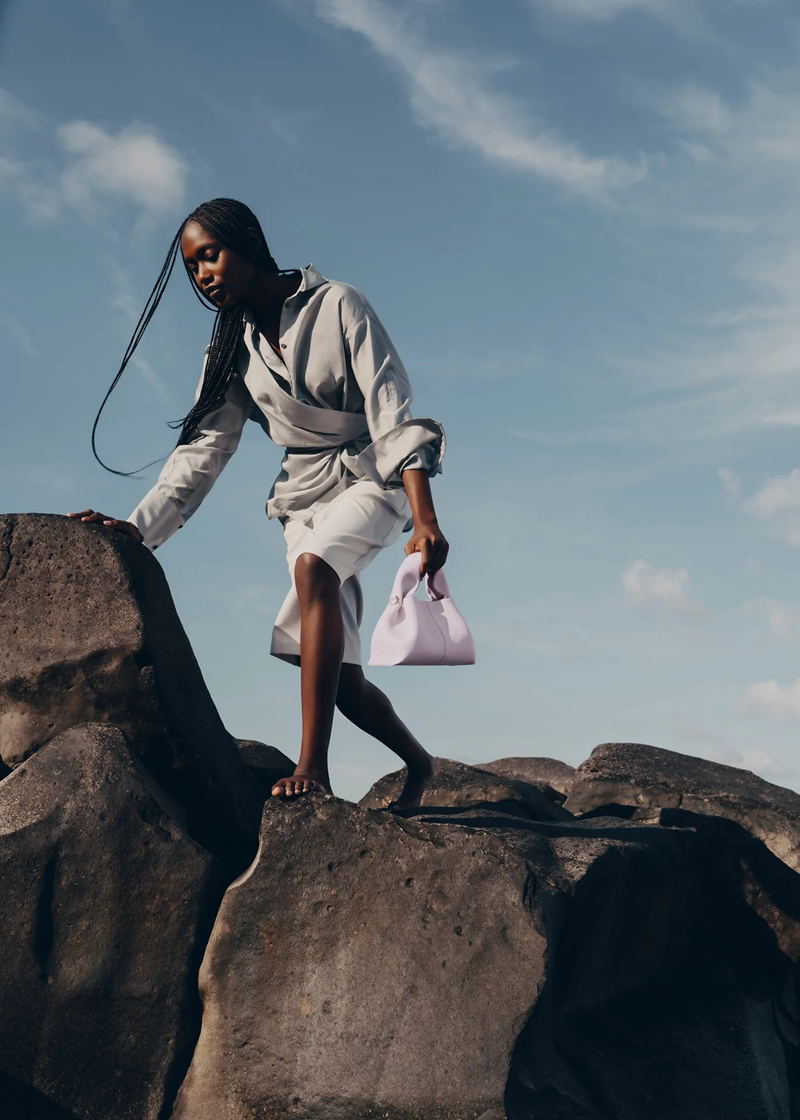 Polene Numéro Neuf Mini Edition Textured Wisteria