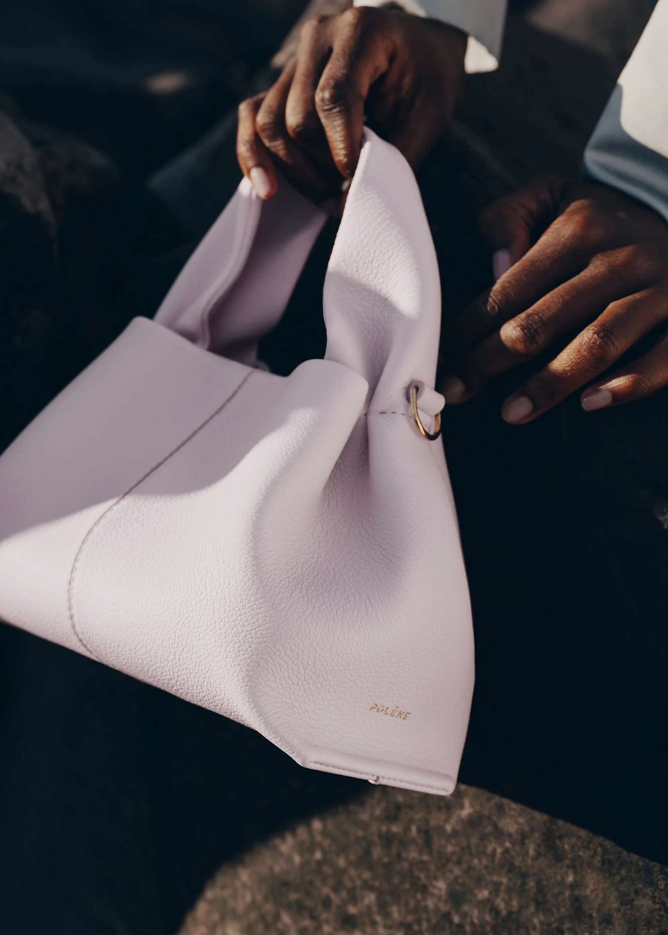 Polene Numéro Neuf Mini Edition Textured Wisteria