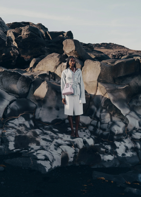 Polene Numéro Neuf Mini Edition Textured Wisteria