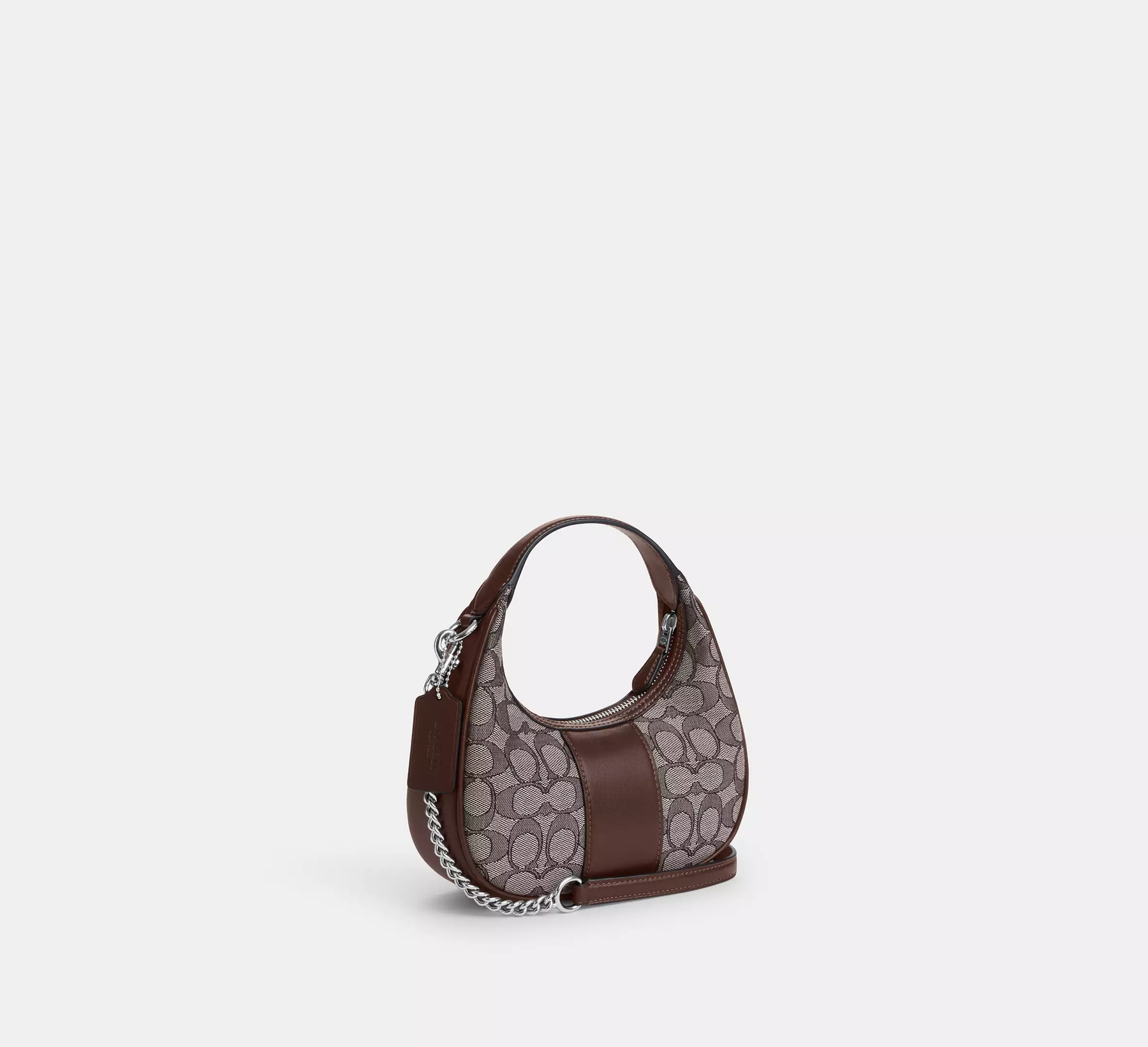 Coach Carmen Mini Crossbody In Signature Jacquard