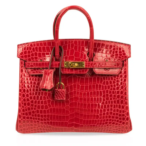 Hermès Birkin Shiny Crocodile Gold Hardware Bag