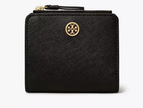 Tory Burch Robinson Mini Saffiano Leather Wallet