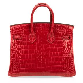 Hermès Birkin Shiny Crocodile Gold Hardware Bag