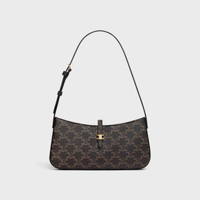 Celine Tina Shoulder Bag In Shiny Calfskin