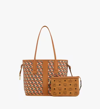 MCM Reversible Liz Shopper in Visetos