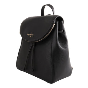 Original Leila Medium Flap Backpack Black