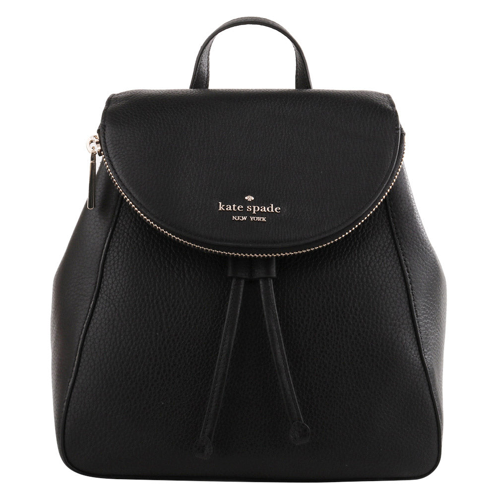 Original Leila Medium Flap Backpack Black