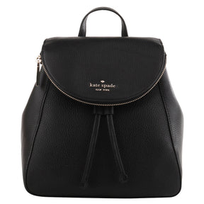 Original Leila Medium Flap Backpack Black