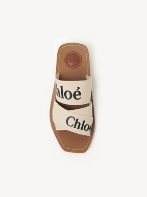 Chloe Woody heeled mule