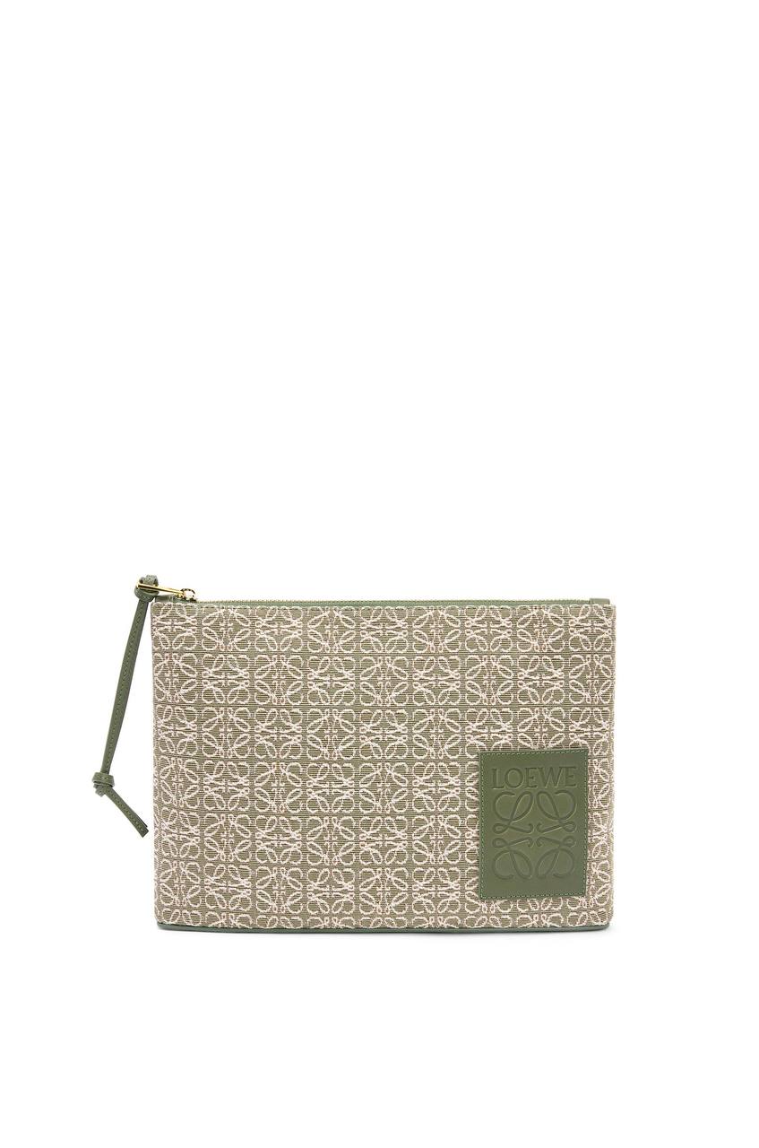 LOEWE Anagram Jacquard Oblong Pouch