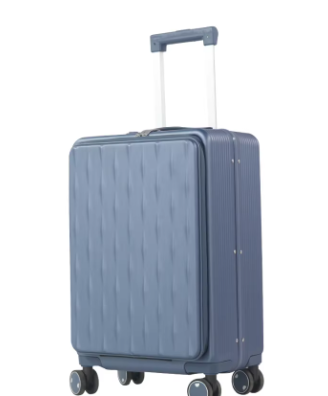 Front open pull-rod case Multi-function boarding suitcase