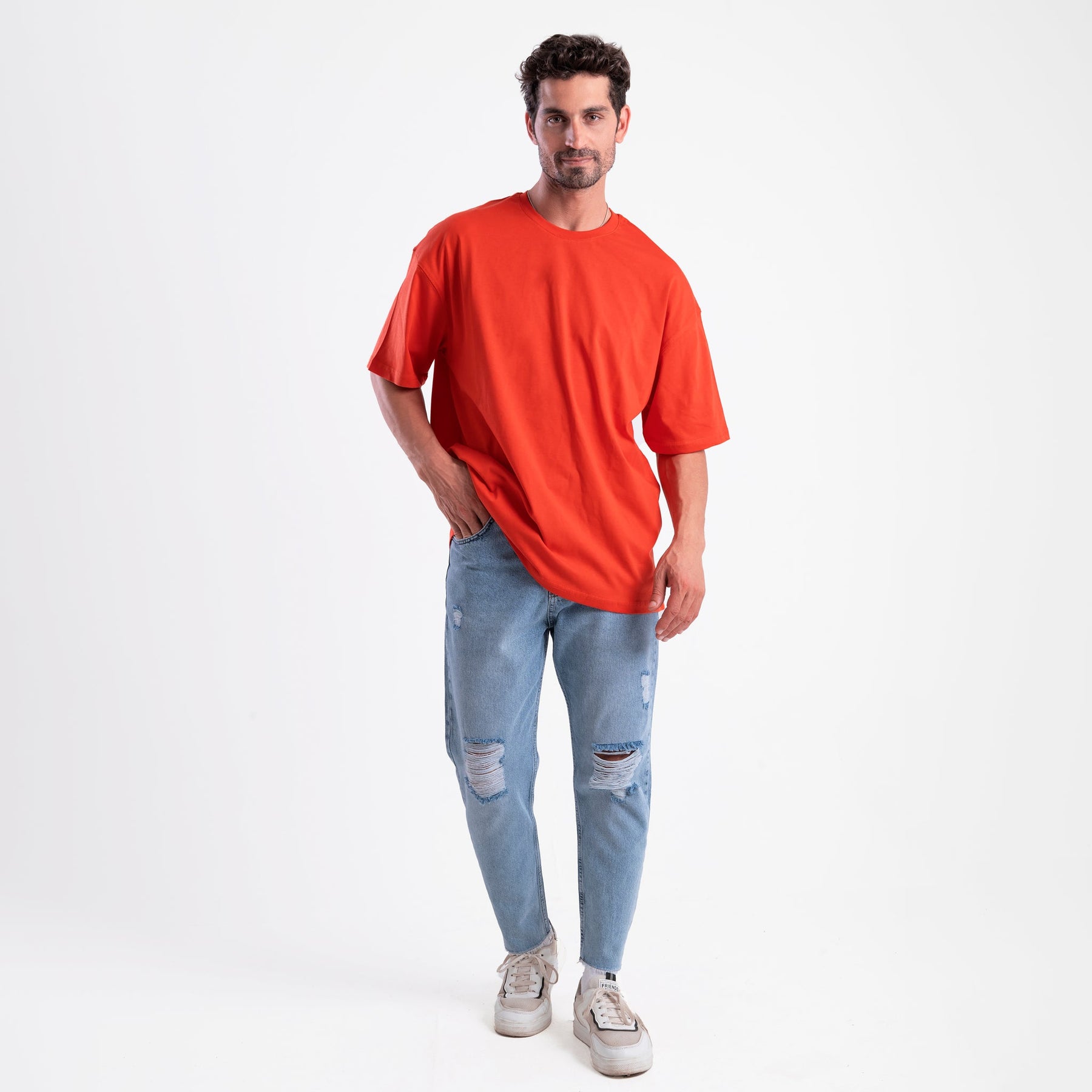 Men's Orange Essential T-shirt