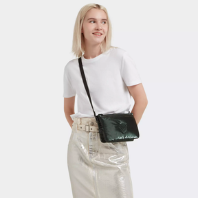 Original Kipling Riri Metallic Puff Crossbody Bag