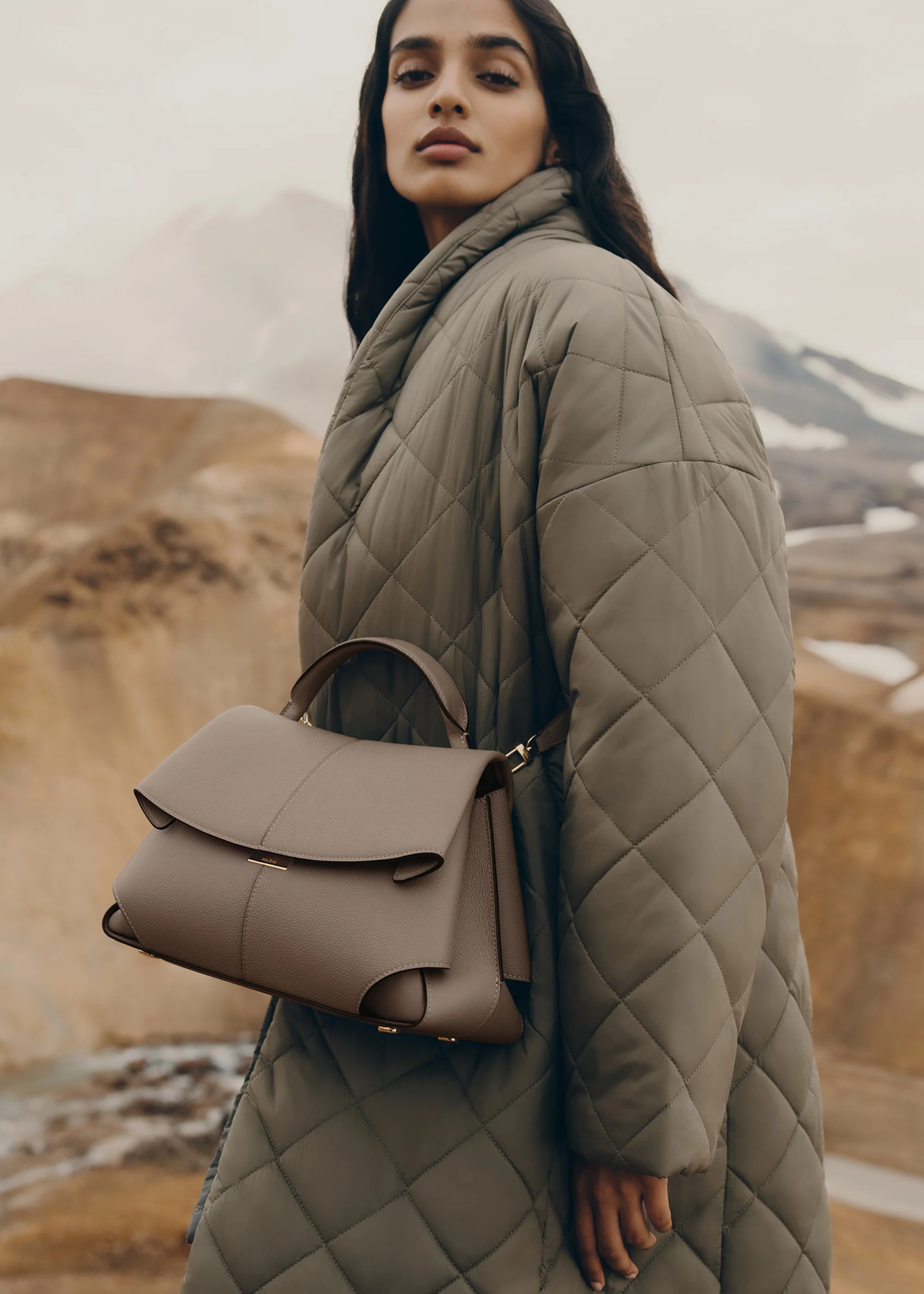 Polene Mokki Edition Textured Taupe