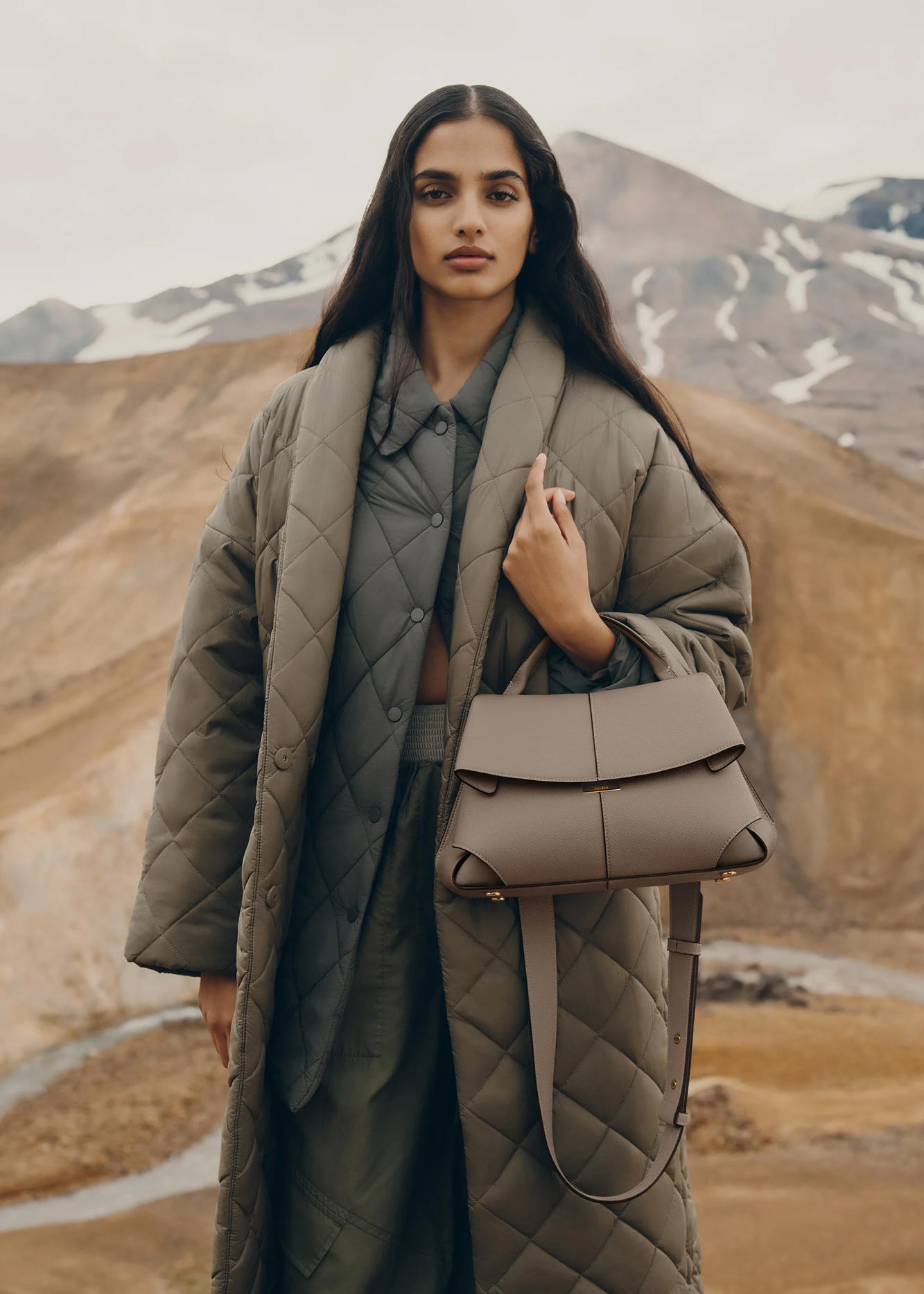 Polene Mokki Edition Textured Taupe