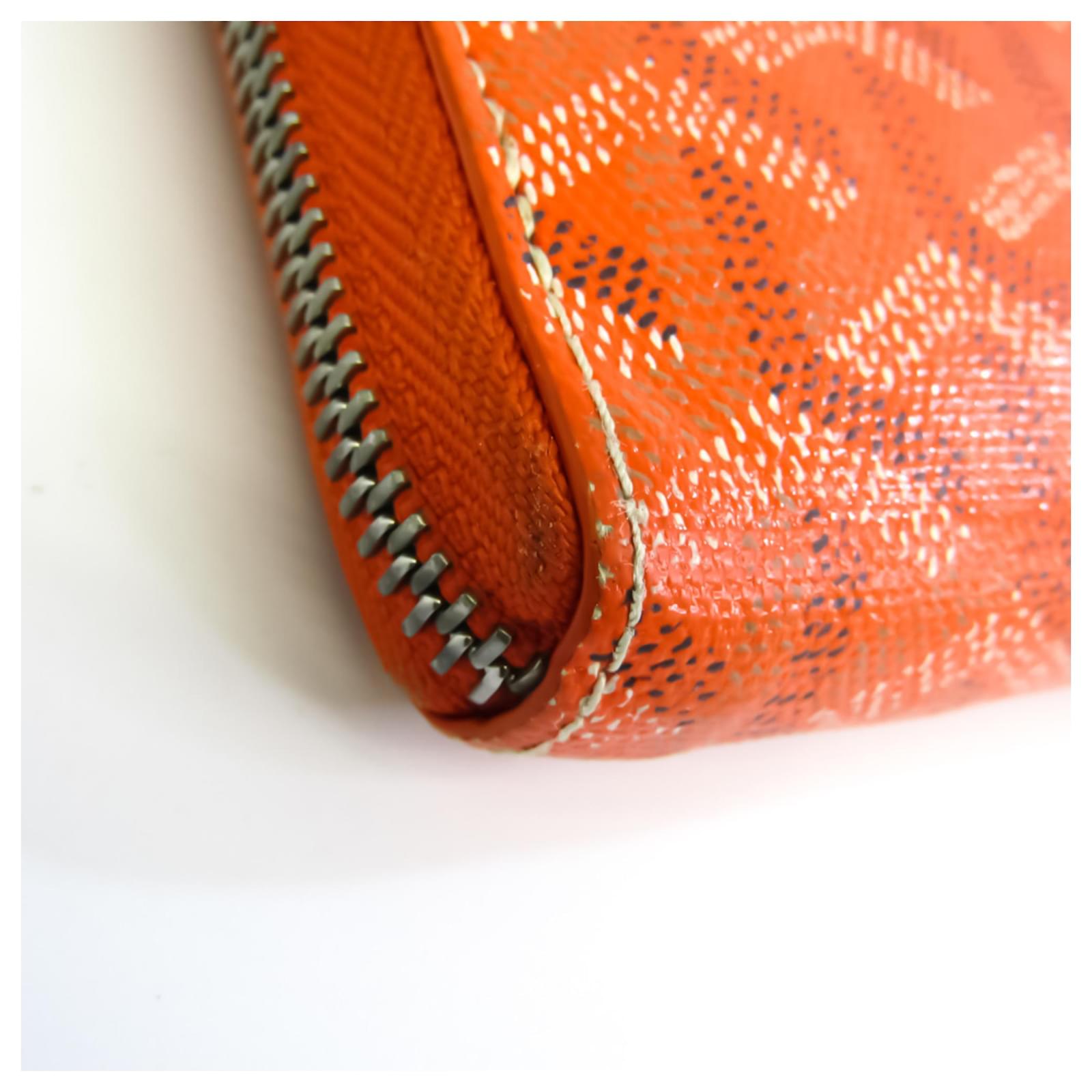 Goyard Matignon Orange Wallet