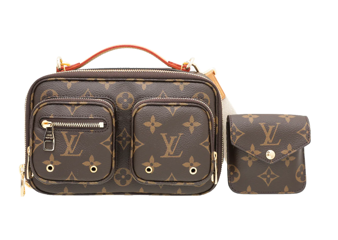 Louis Vuitton Brown Monogram Fetity Bag Crossbody