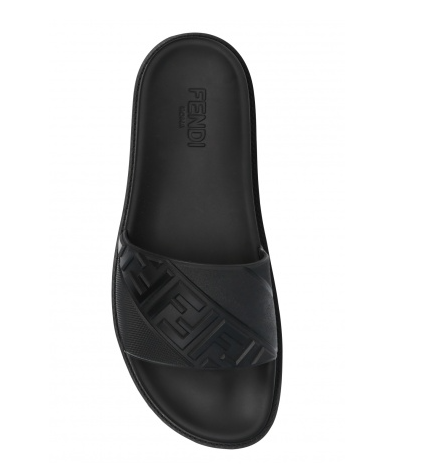 Fendi BLACK Logo slides