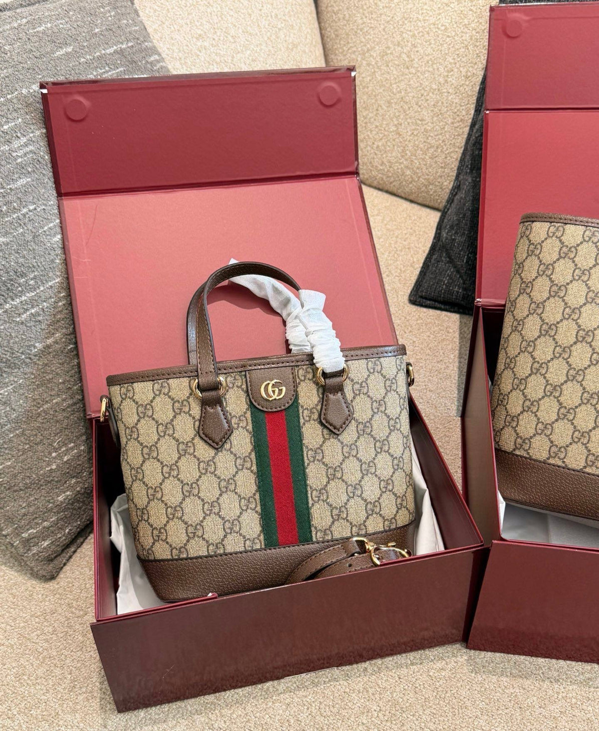 Gucci Ophidia small tote bag