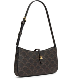 Celine Tina Shoulder Bag In Shiny Calfskin