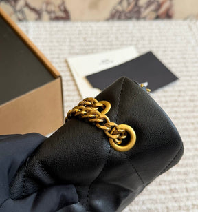 Coach Tabby Quilted Shoulder Bag With Chain