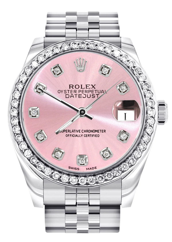 Diamond Rolex Watch - 68274 - 31mm