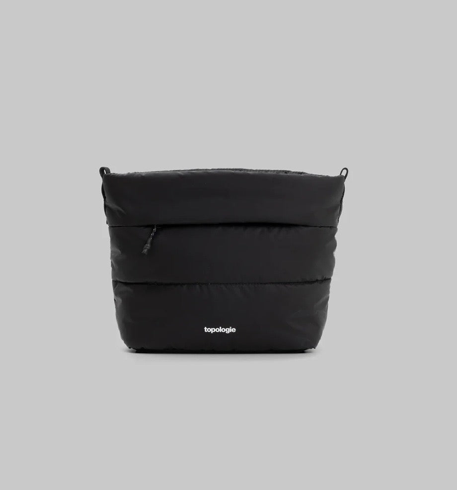 Topologo Besace Puffer Bag - Black