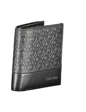 Calvin Klein Elegant Black Leather Bifold Wallet