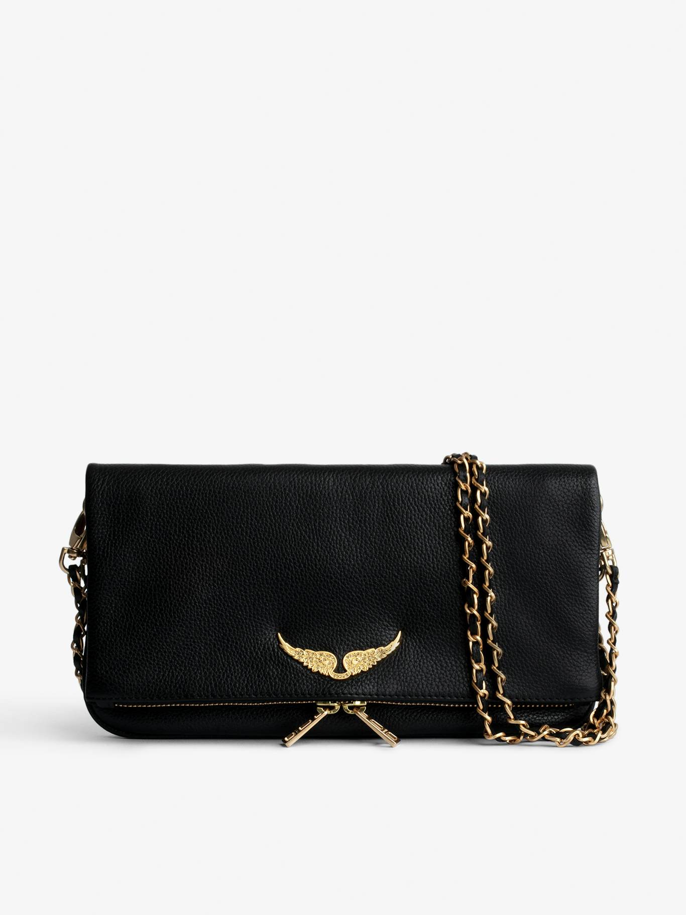 Zadig Voltaire Rock Studs embellished clutch