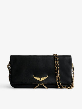 Zadig Voltaire Rock Studs embellished clutch