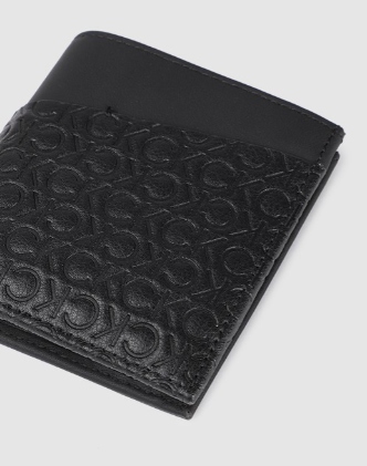 Calvin Klein Elegant Black Leather Wallet