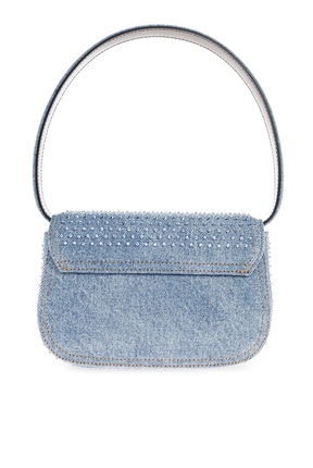 Diesel Embellished Denim Shoulder Bag