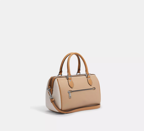 Rowan Satchel Bag In Colorblock