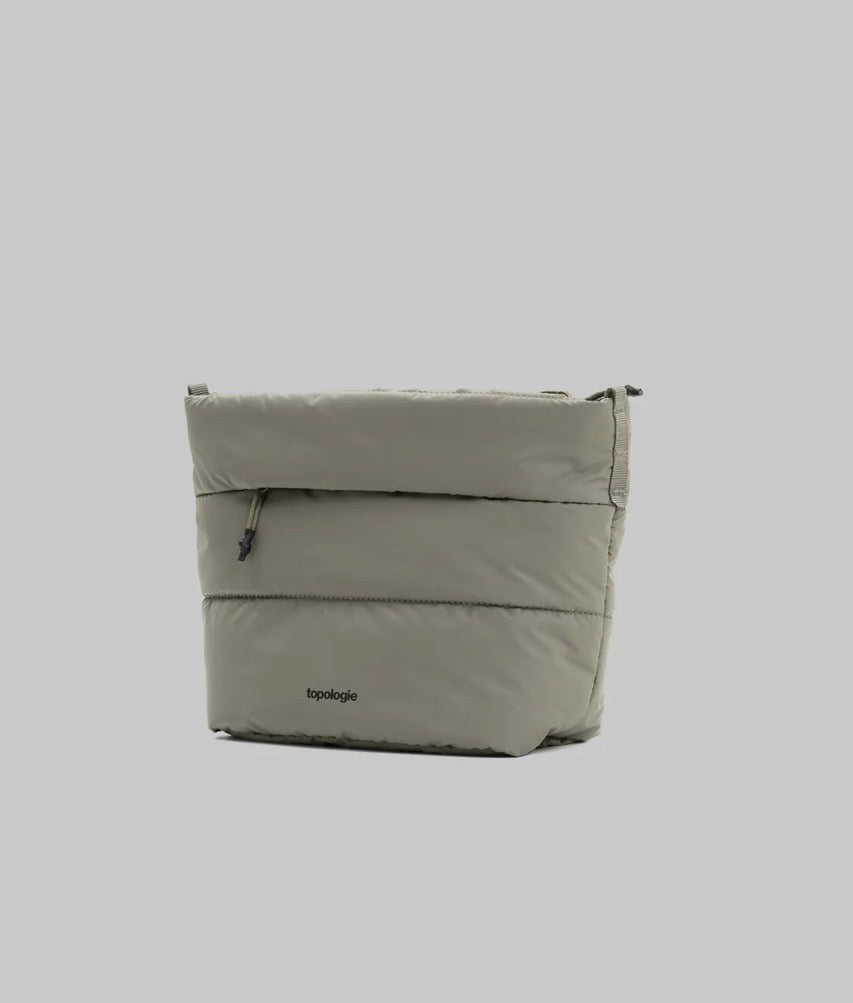 Topologo Besace Silky Peach Bag - Moss