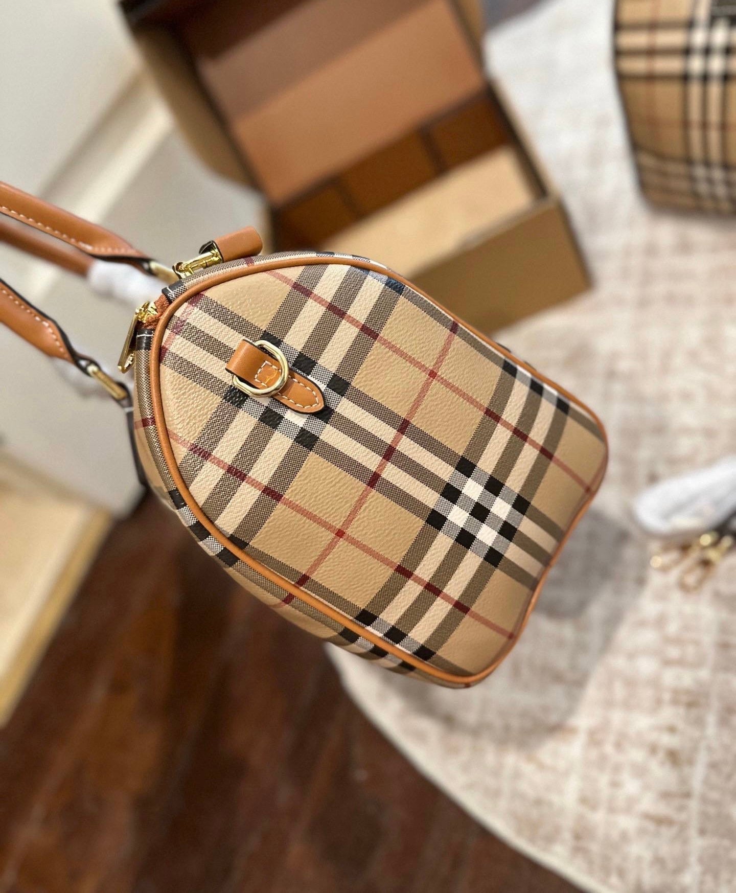 Burberry medium Check satchel bag