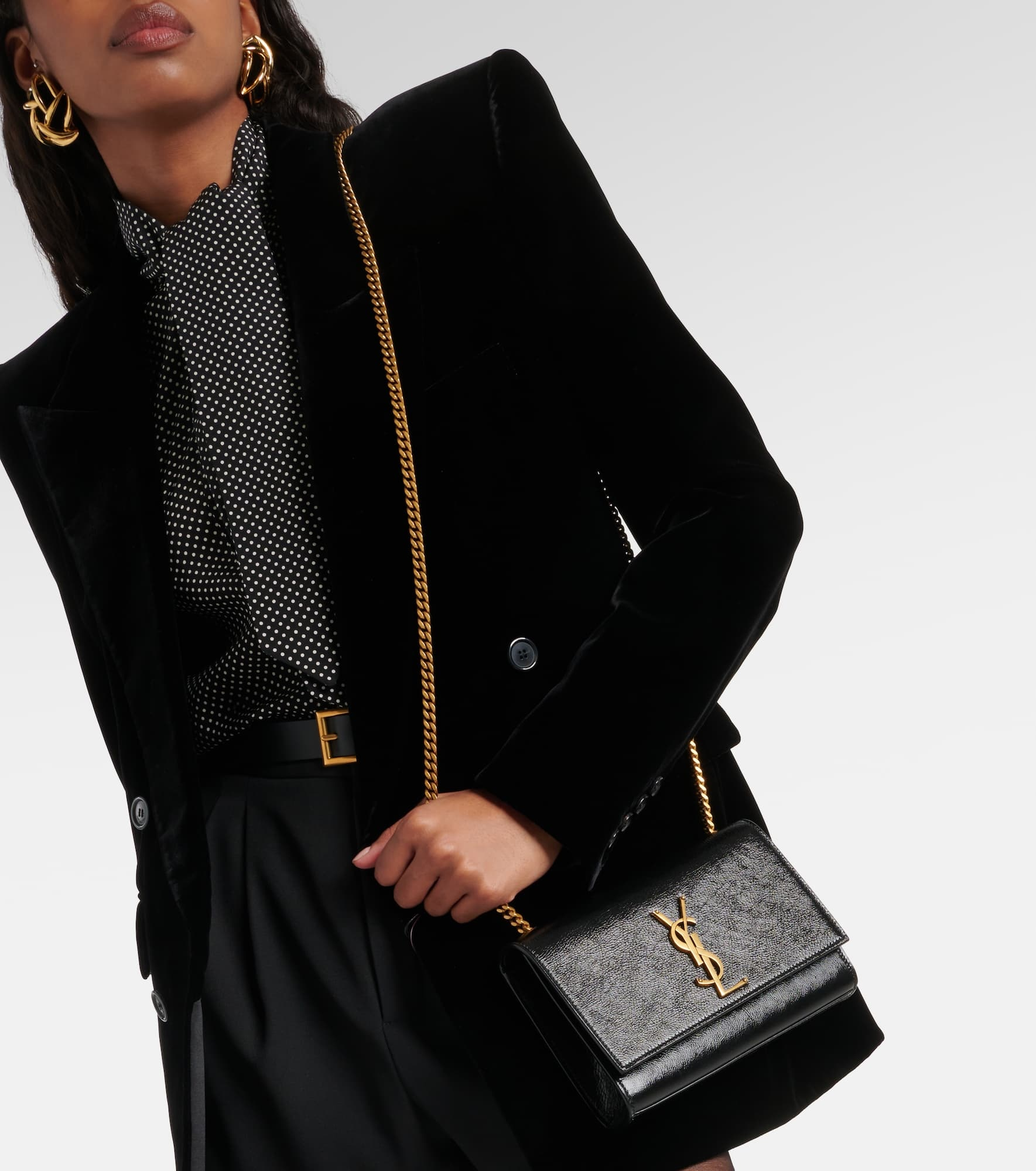 SAINT LAURENT Kate Small leather shoulder bag