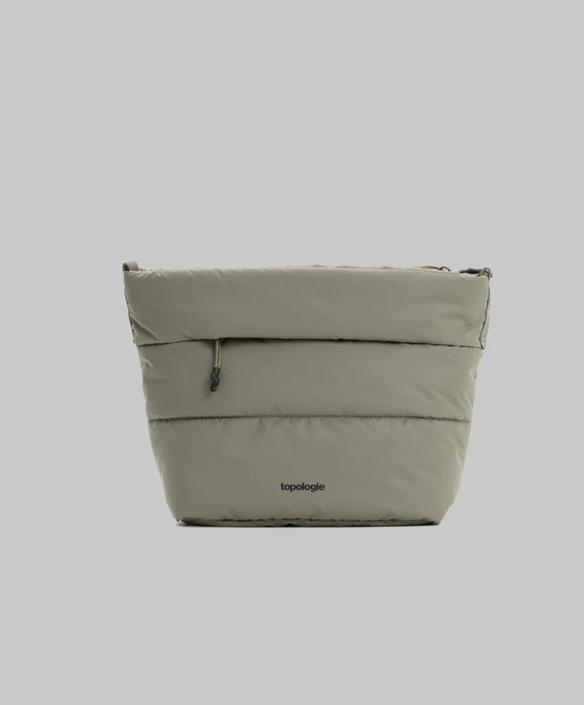Topologo Besace Silky Peach Bag - Moss