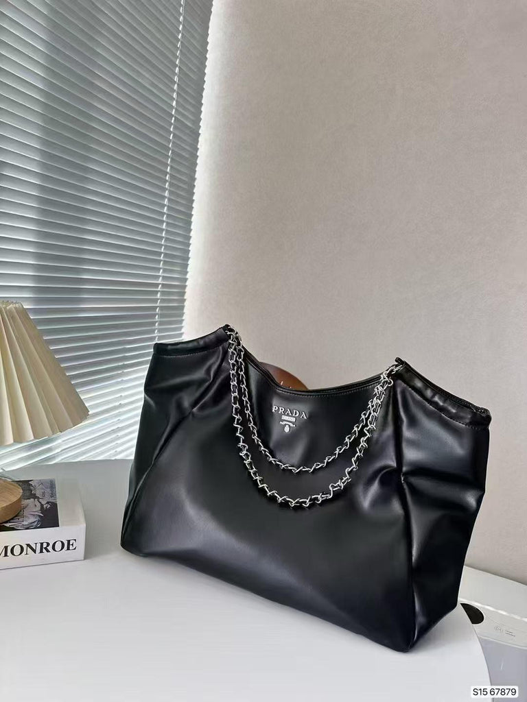 Prada Black Leather Handbag
