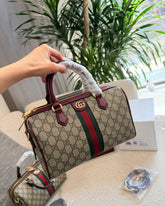 Gucci Ophidia Medium Boston Bag